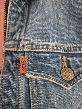 Levi's Orange Tab Vintage Denim Jacket Women's XS